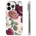 iPhone 13 Pro TPU-hoesje - romantische bloemen