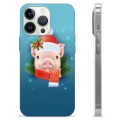 iPhone 13 Pro TPU-hoesje - Winter Piggy