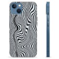 iPhone 13 TPU-hoesje - Betoverende Zebra