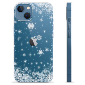 iPhone 13 TPU-hoesje - Sneeuwvlokken