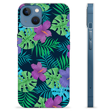 iPhone 13 TPU-hoesje - tropische bloem