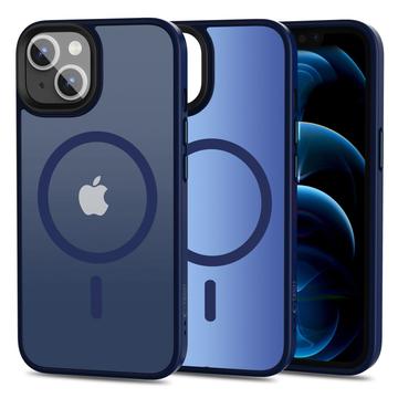 iPhone 13 Tech-Protect Magmat Cover - MagSafe-compatibel - Mat Blauw
