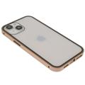 iPhone 14 Magnetisch Hoesje met Gehard Glas - Goud