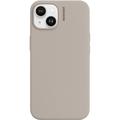 iPhone 14 Nudient Base Silicone Hoesje - Beige