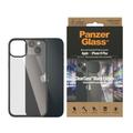 iPhone 14 Plus/15 Plus PanzerGlass ClearCase Antibacterial Case - Black / Clear
