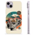 iPhone 14 Plus TPU Case - Abstracte Collage