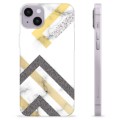 iPhone 14 Plus TPU-hoesje - Abstract Marmer