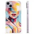 iPhone 14 Plus TPU Case - Abstract Portret