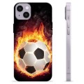 iPhone 14 Plus TPU-hoesje - Voetbal Vlam