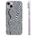 iPhone 14 Plus TPU-hoesje - Betoverende Zebra