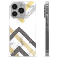 iPhone 14 Pro TPU-hoesje - Abstract Marmer