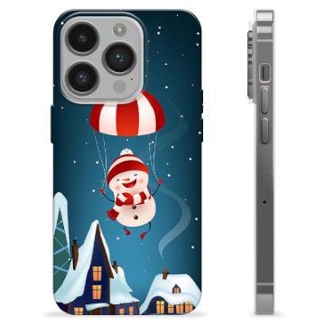 iPhone 14 Pro TPU-hoesje - Sneeuwpop