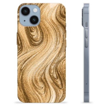 iPhone 14 TPU-hoesje - Gouden Zand