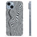 iPhone 14 TPU-hoesje - Betoverende Zebra