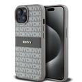 iPhone 15 DKNY Repeat Pattern Tonal Stripe hoesje