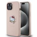 iPhone 15 Hello Kitty Asleep MagSafe hoesje - Roze