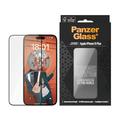 iPhone 15 Plus PanzerGlass Ceramic Protection Ultra-Wide Fit EasyAligner Screen Protector - 9H - Zwarte rand