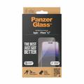 iPhone 15 Plus PanzerGlass Ultra-Wide Fit EasyAligner Screenprotector - Zwarte Rand