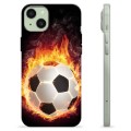 iPhone 15 Plus TPU Case - Voetbal Vlam