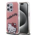 iPhone 15 Pro Hello Kitty IML Daydreaming Hoesje - Roze