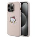 iPhone 15 Pro Hello Kitty Kitty Asleep MagSafe Hoesje - Roze