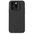 iPhone 15 Pro Holdit Silicone Case - Zwart