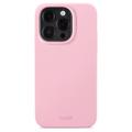 iPhone 15 Pro Holdit Silicone Hoesje - Roze