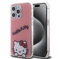 iPhone 15 Pro Max Hello Kitty IML Daydreaming Hoesje - Roze