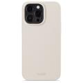 iPhone 15 Pro Max Holdit Silicone Hoesje - Licht Beige