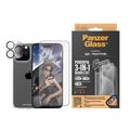 iPhone 15 Pro Max PanzerGlass 3-in-1 Beschermingsset - Doorzichtig