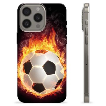 iPhone 15 Pro Max TPU-hoesje - Voetbal Vlam