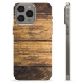 iPhone 15 Pro Max TPU-hoesje - Hout