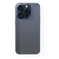 iPhone 15 Pro Max Glazen Achterkant Beschermer - 9H - Doorzichtig