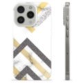 iPhone 15 Pro TPU-hoesje - Abstract Marmer