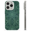 iPhone 15 Pro TPU-hoesje - Groene Mandala