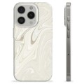 iPhone 15 Pro TPU-hoesje - Parel Marmer