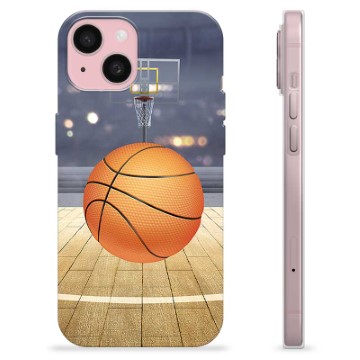 iPhone 15 TPU-hoesje - Basketbal