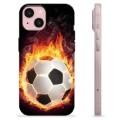 iPhone 15 TPU-hoesje - Voetbal Vlam