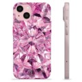 iPhone 15 TPU-hoesje - Roze Kristal
