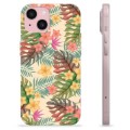 iPhone 15 TPU-hoesje - Roze Bloemen
