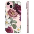 iPhone 15 TPU-hoesje - Romantische Bloemen