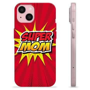 iPhone 15 TPU-hoesje - Super Mama