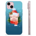 iPhone 15 TPU-hoesje - Winter Piggy