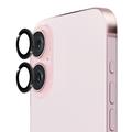 iPhone 16/16 Plus Hat Prince Camera Lens Glazen Protector - Zwart