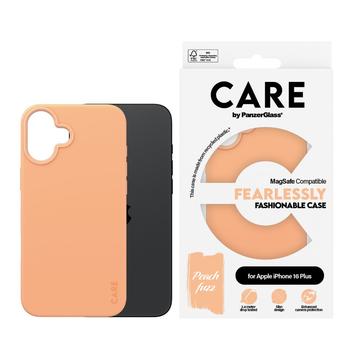 iPhone 16 Plus PanzerGlass Care Fearlessly Fashionable Hoesje - MagSafe Compatibel - Perzikachtig