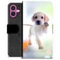 iPhone 16 Plus Premium Portemonnee Hoesje - Hond