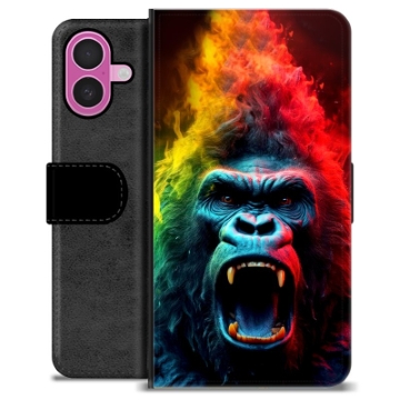 iPhone 16 Plus Premium Portemonnee Hoesje - Gorilla