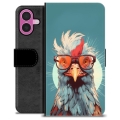 iPhone 16 Plus Premium Portemonnee Hoesje - Hen