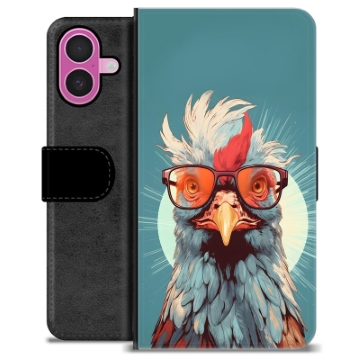 iPhone 16 Plus Premium Portemonnee Hoesje - Hen