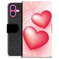 iPhone 16 Plus Premium Portemonnee Hoesje - Liefde